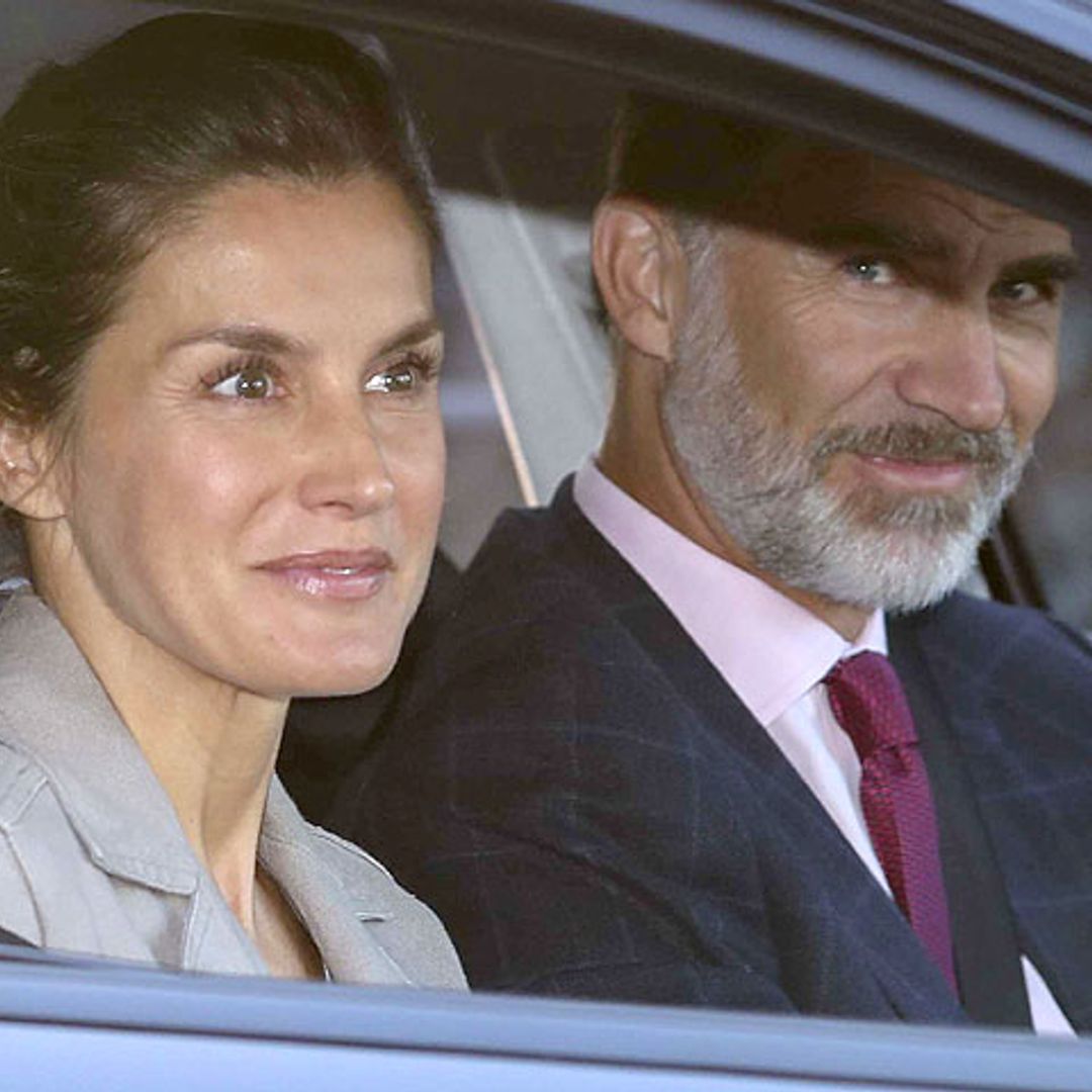 La versión más natural de Doña Letizia: sin maquillaje y con un recogido informal