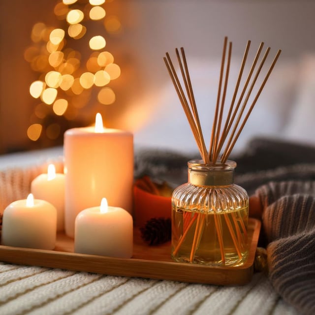 Micado y velas aromáticas