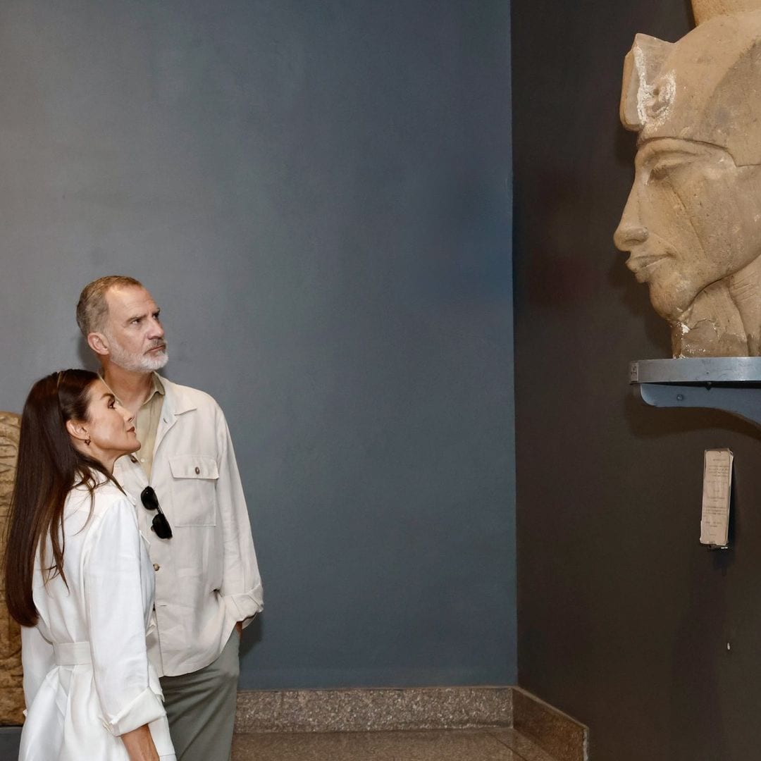 Los reyes Felipe y Letizia descubren en Luxor las tumbas más impresionantes de los faraones egipcios
