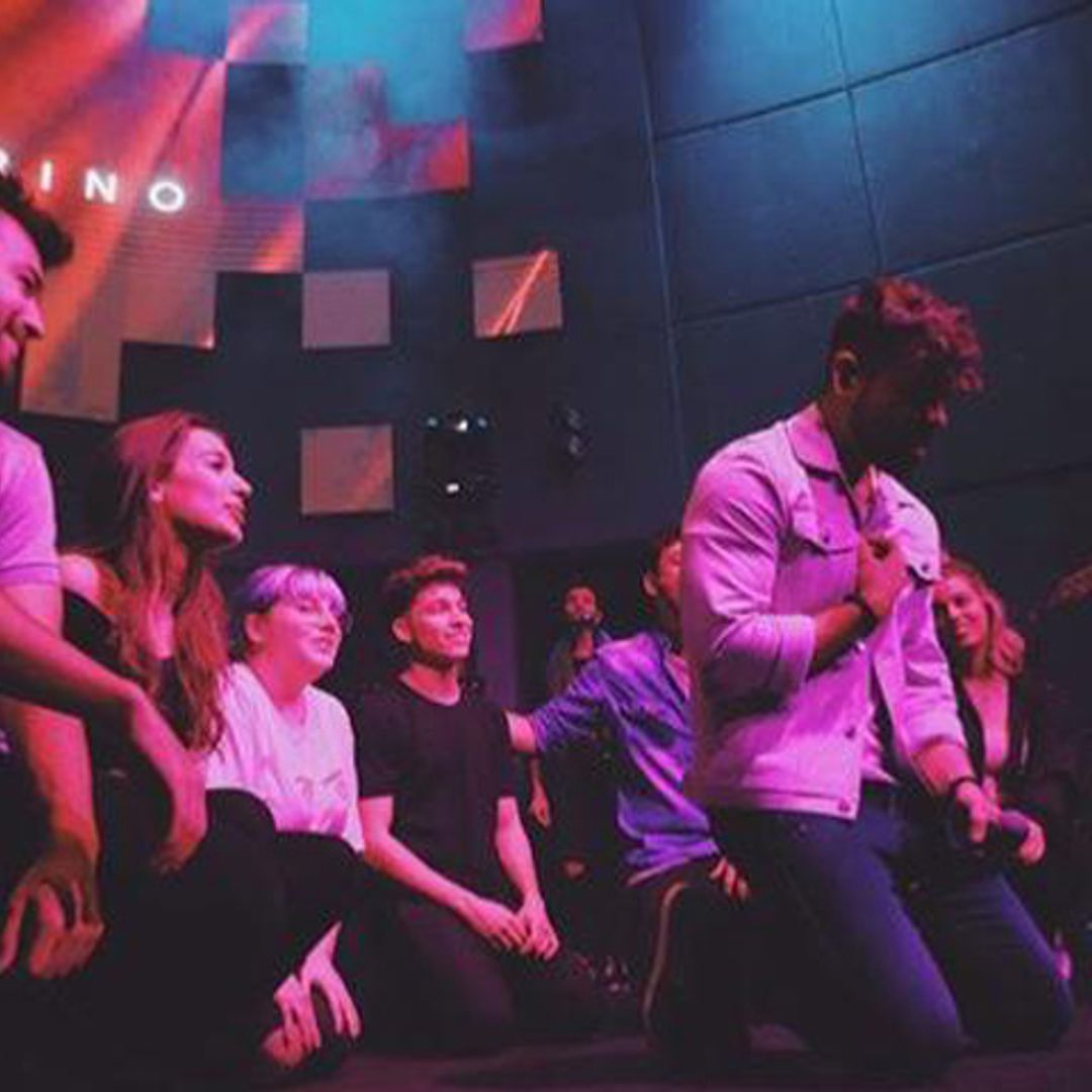 El emotivo momento en el concierto de Ricky Merino ('OT') que ha causado furor
