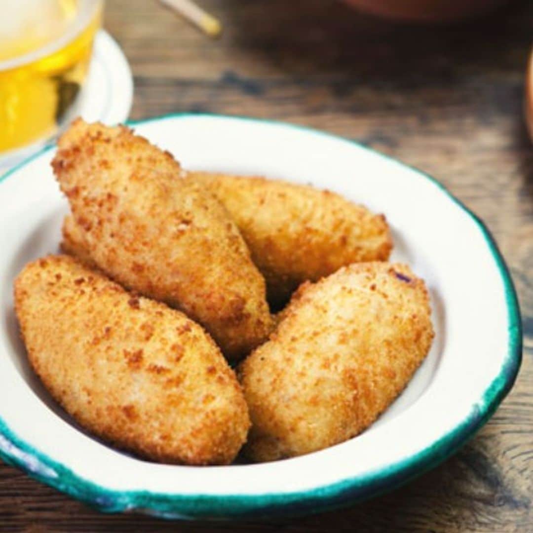 Croquetas de patata y bacalao