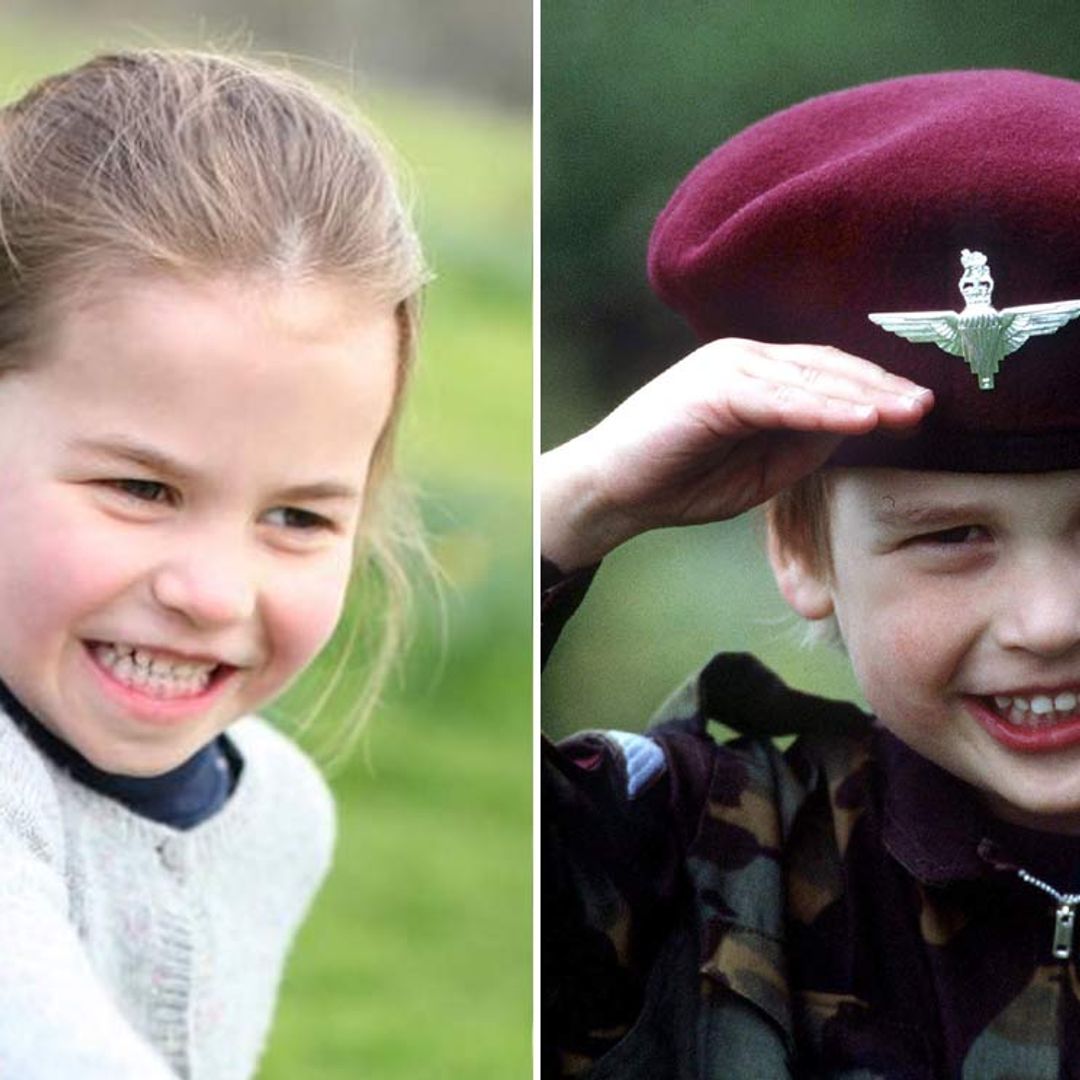 El impresionante parecido de Charlotte de Cambridge con su padre, el príncipe Guillermo