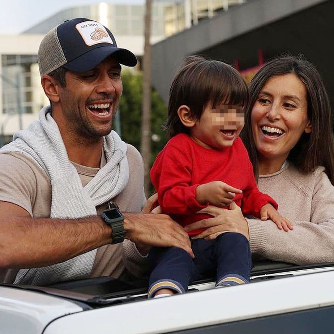 La risa contagiosa de Fernando Verdasco y Ana Boyer con su hijo Miguel