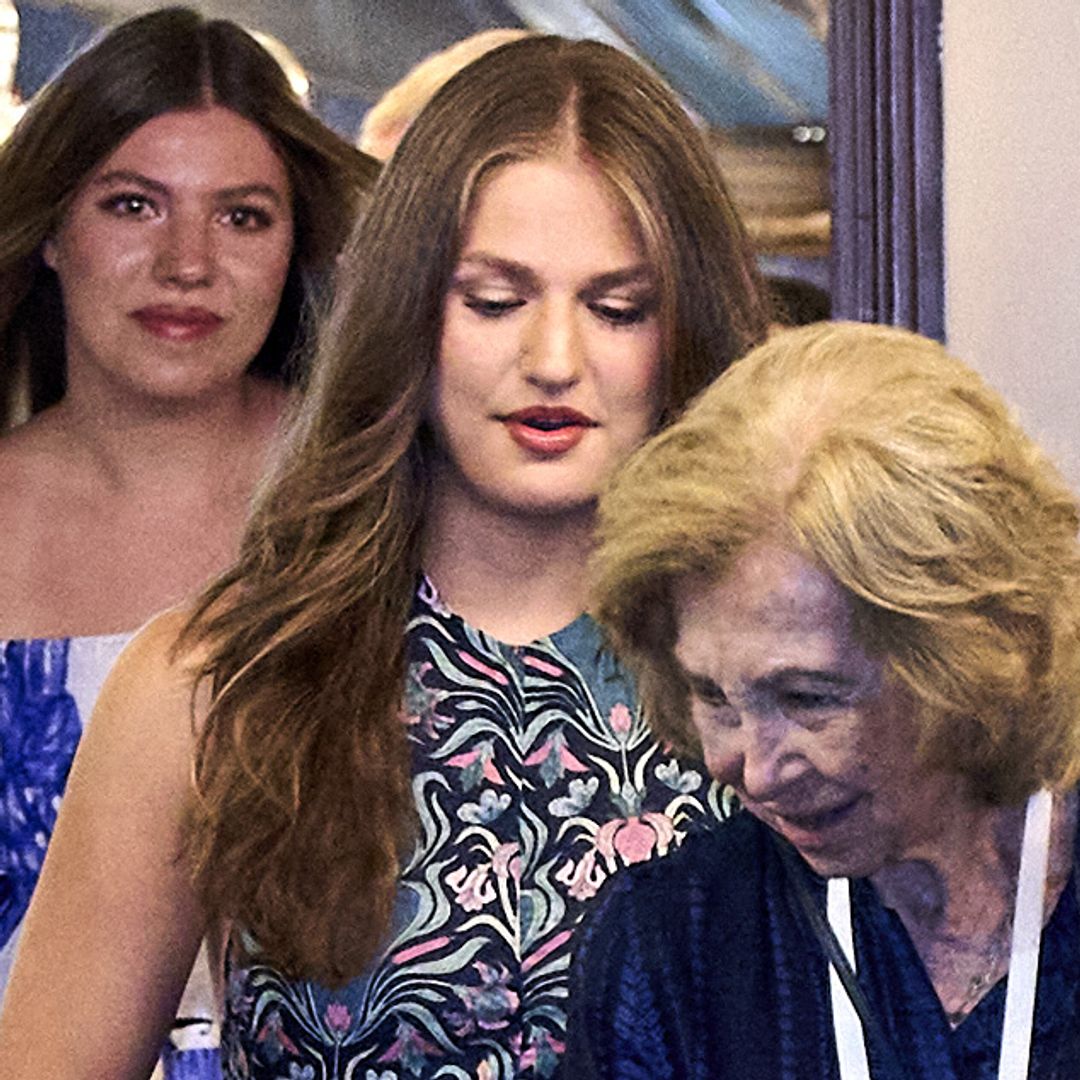 El cariñoso gesto de la princesa Leonor con su abuela que no ha pasado desapercibido y refleja lo mucho que se quieren