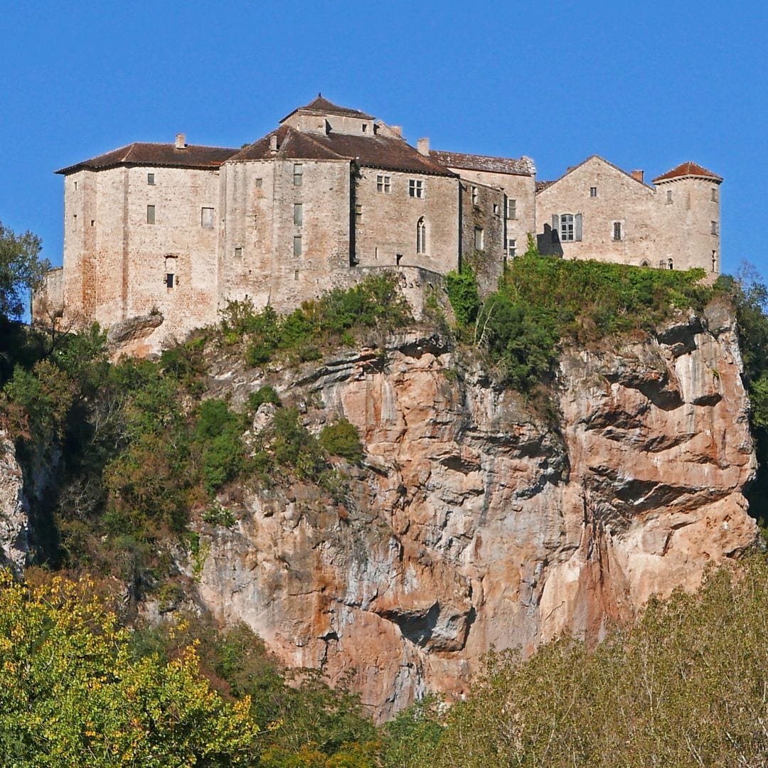 Castillo de Bruniquel, Tarn, Francia
