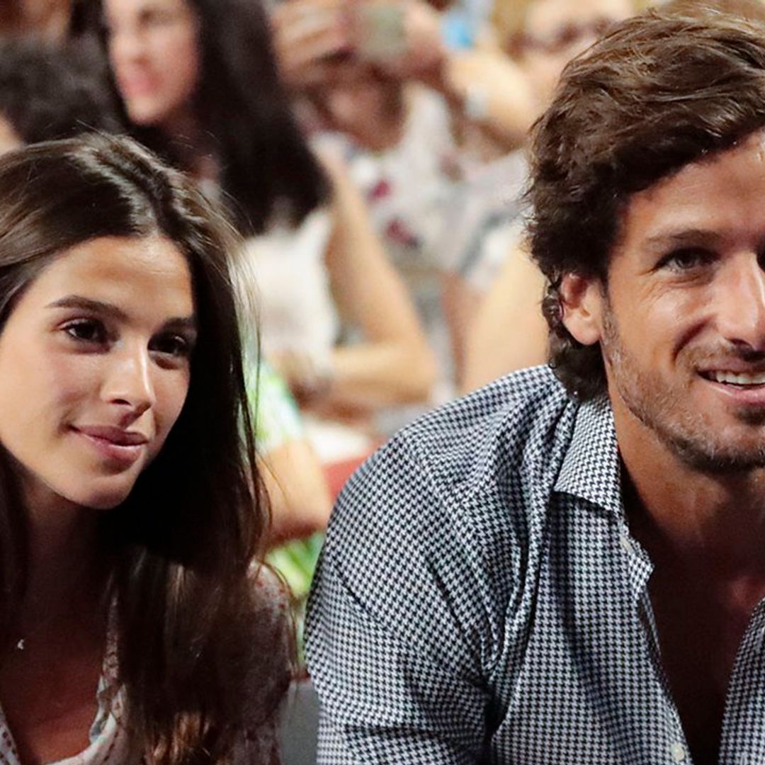 Feliciano López y Sandra Gago: las imágenes no vistas de su primer viaje a Nueva York con su hijo Darío