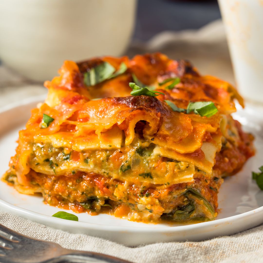 Lasaña sin carne pero llena de sabor: es vegetal y va a enamorar a todo