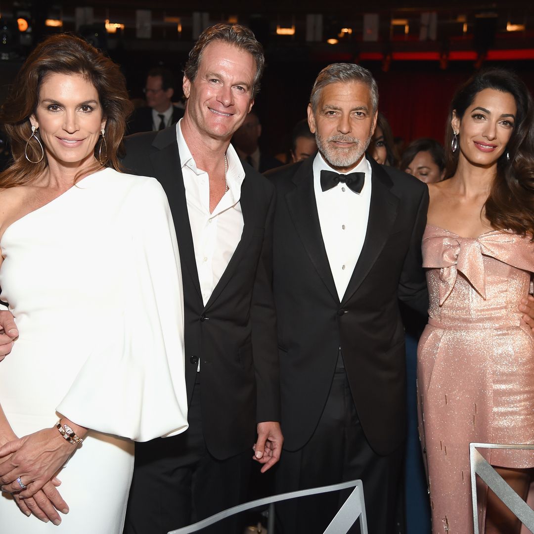 George Clooney, "destrozado" tras la muerte de Presley Gerber, acude con Amal a arropar a Cindy Crawford