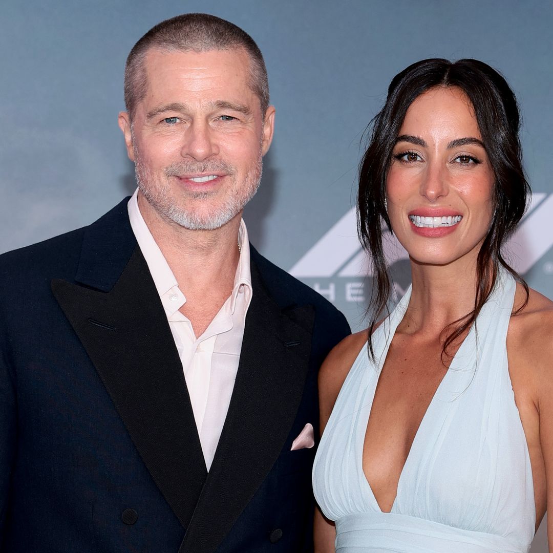Brad Pitt e Ines de Ramon hacen rara aparición en una alfombra roja