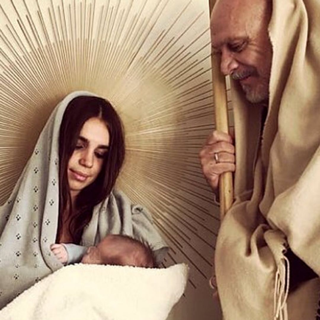 Elena Furiase y el pequeño Noah, protagonistas de un auténtico 'Belén gitano'
