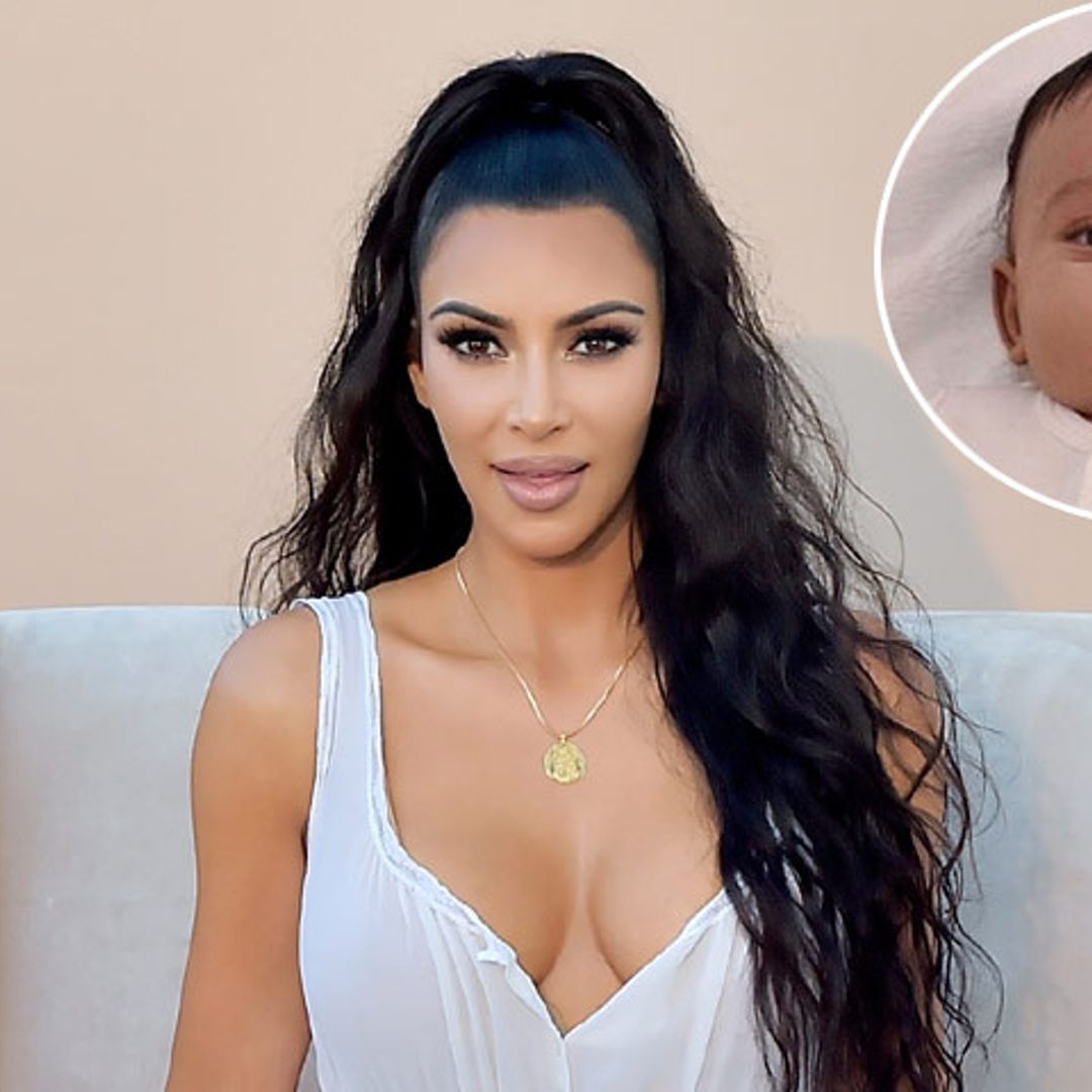 Kim Kardashian desvela el segundo nombre de su hija Chicago con una nueva foto