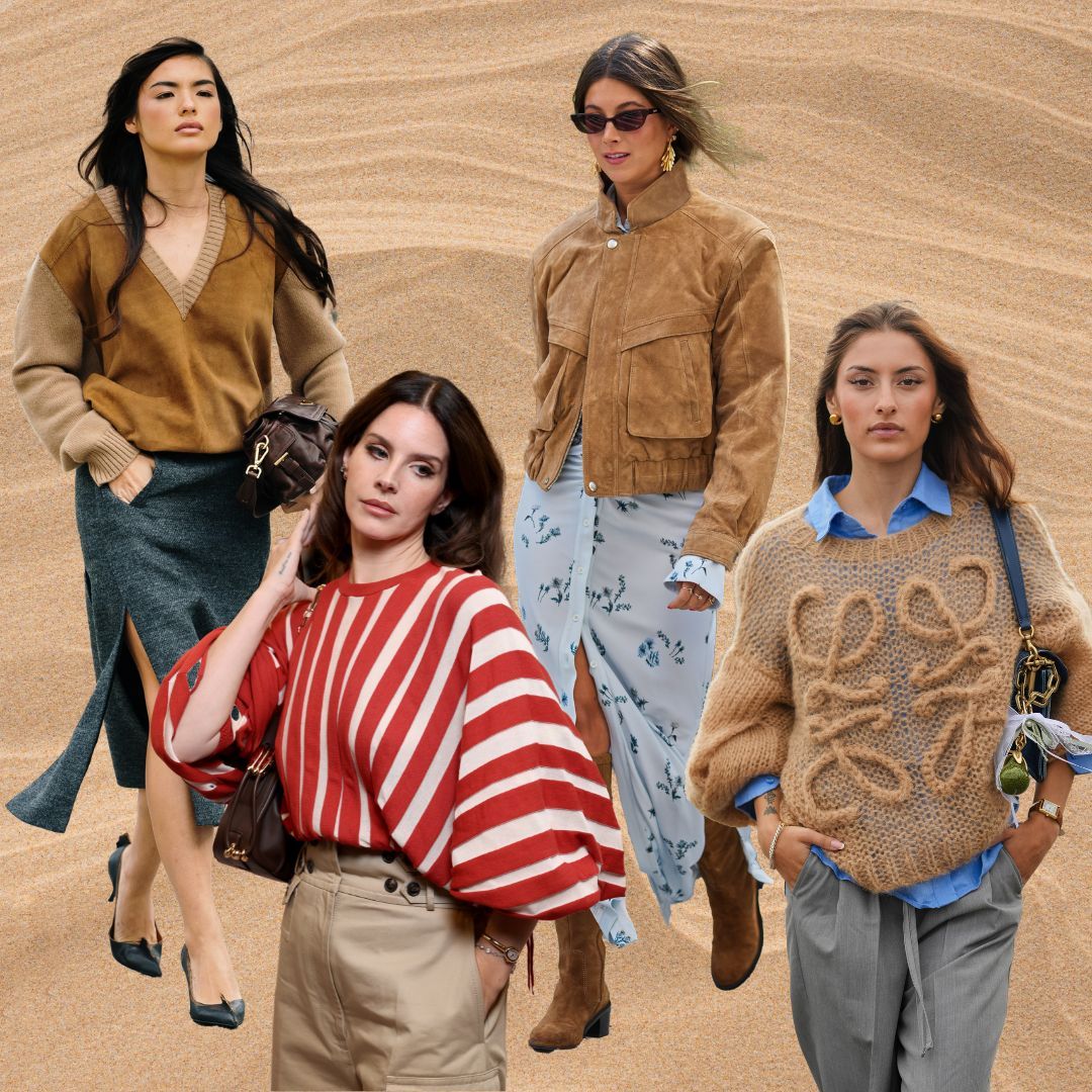 Estos 4 colores combinan genial con el cámel y te ayudarán a crear looks de primavera muy elegantes