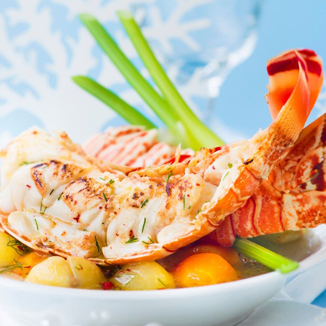 Recetas navideñas con langosta (y cómo diferenciarla del bogavante)