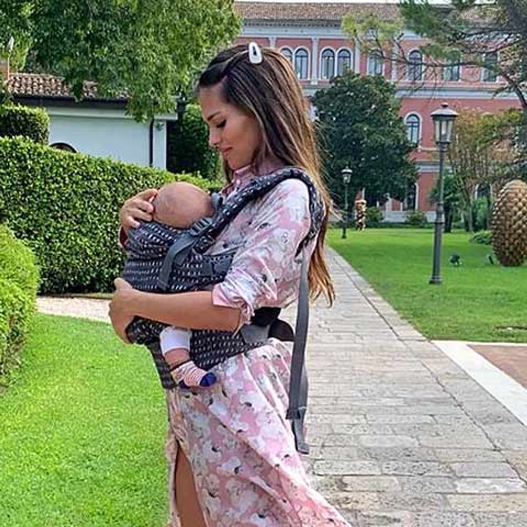 El divertido mensaje de Sara Sálamo cuando el pequeño Theo cumple tres meses