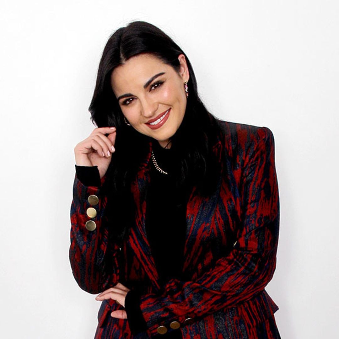 Maite Perroni le canta por primera vez a la Virgen de Guadalupe en su día