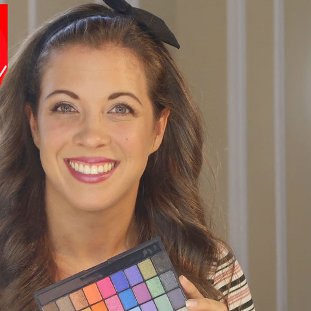 En HOLA!4u, 'makeup challenge' con Cris Álvarez: maquillaje solo con sombras