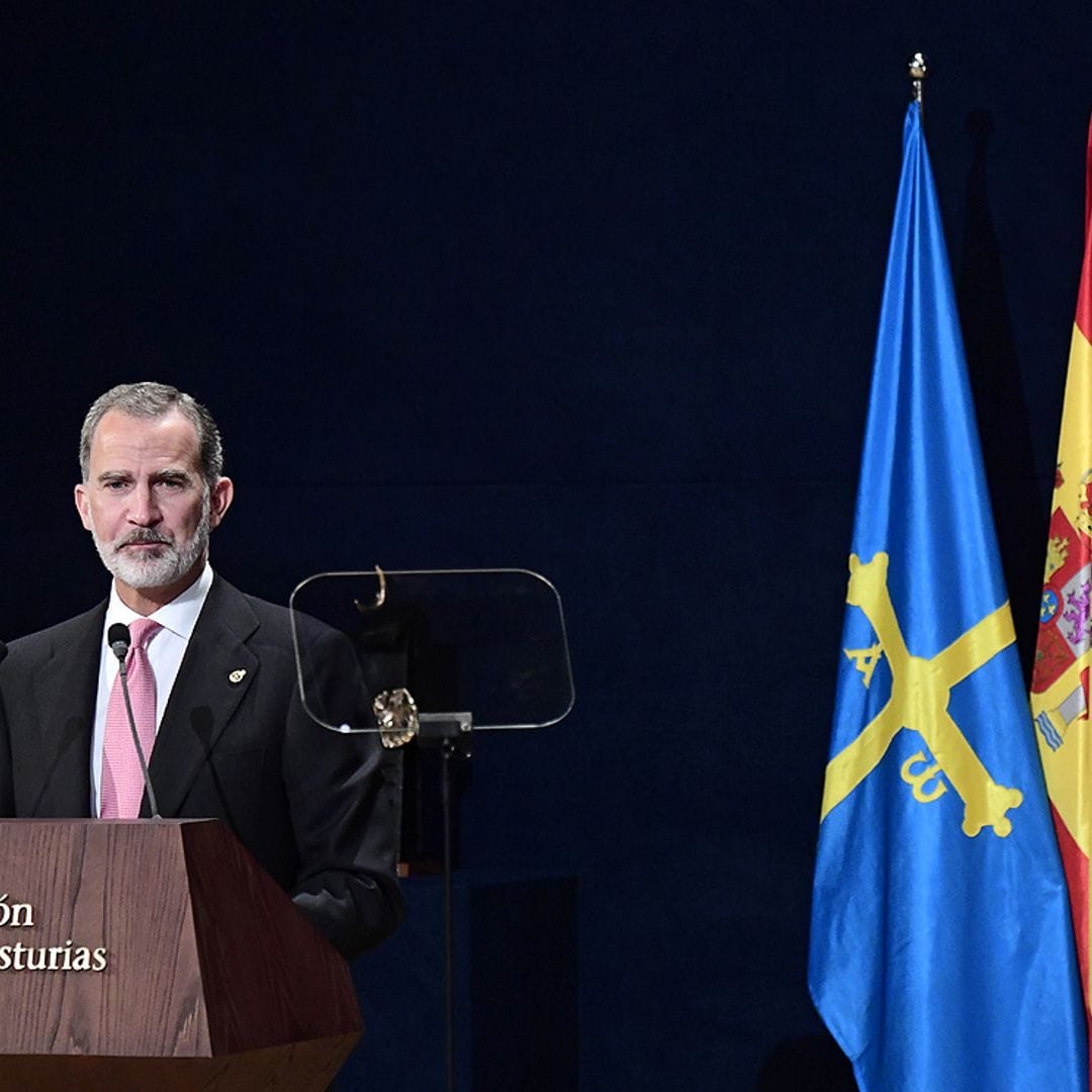 El rey Felipe: 'Nuestros premiados nos han dado siempre ejemplo de solidez y de firmeza en sus propósitos'