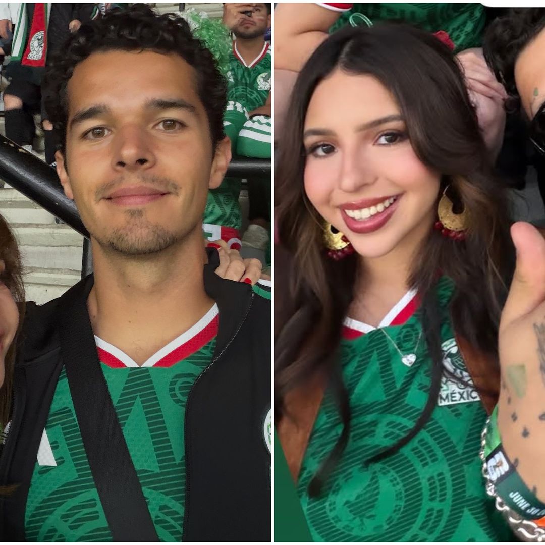 Ángela Aguilar, Nodal, Itatí Cantoral, Belinda y más famosos apoyan a México en un juego decisivo en el Mundial 2026