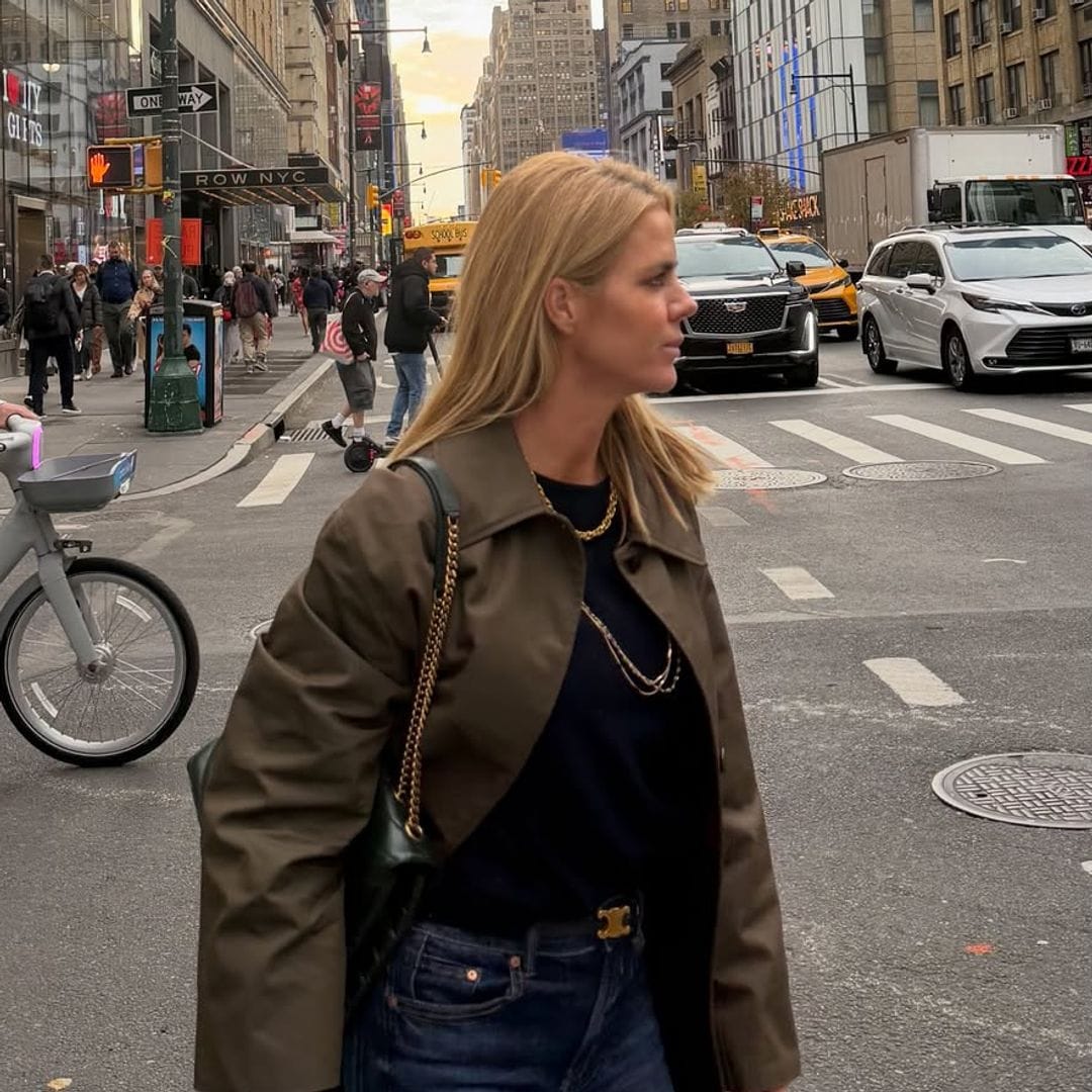 El truco de Amelia Bono para llevar menos ropa en su maleta a Nueva York