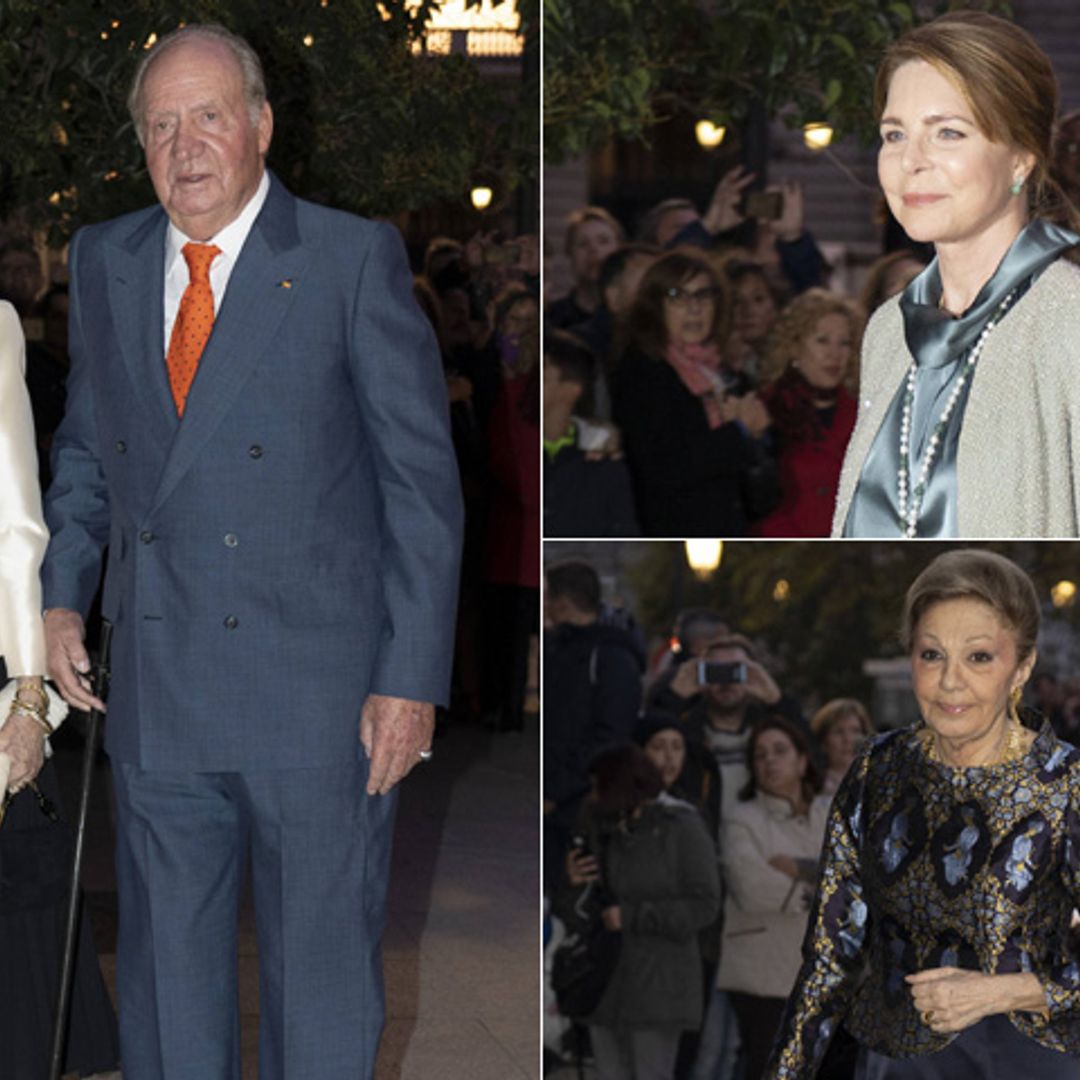 Seis reyes y una emperatriz para festejar la gran noche de doña Sofía