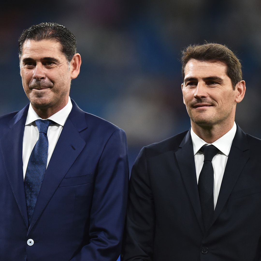  Fernando Hierro e Iker Casillas