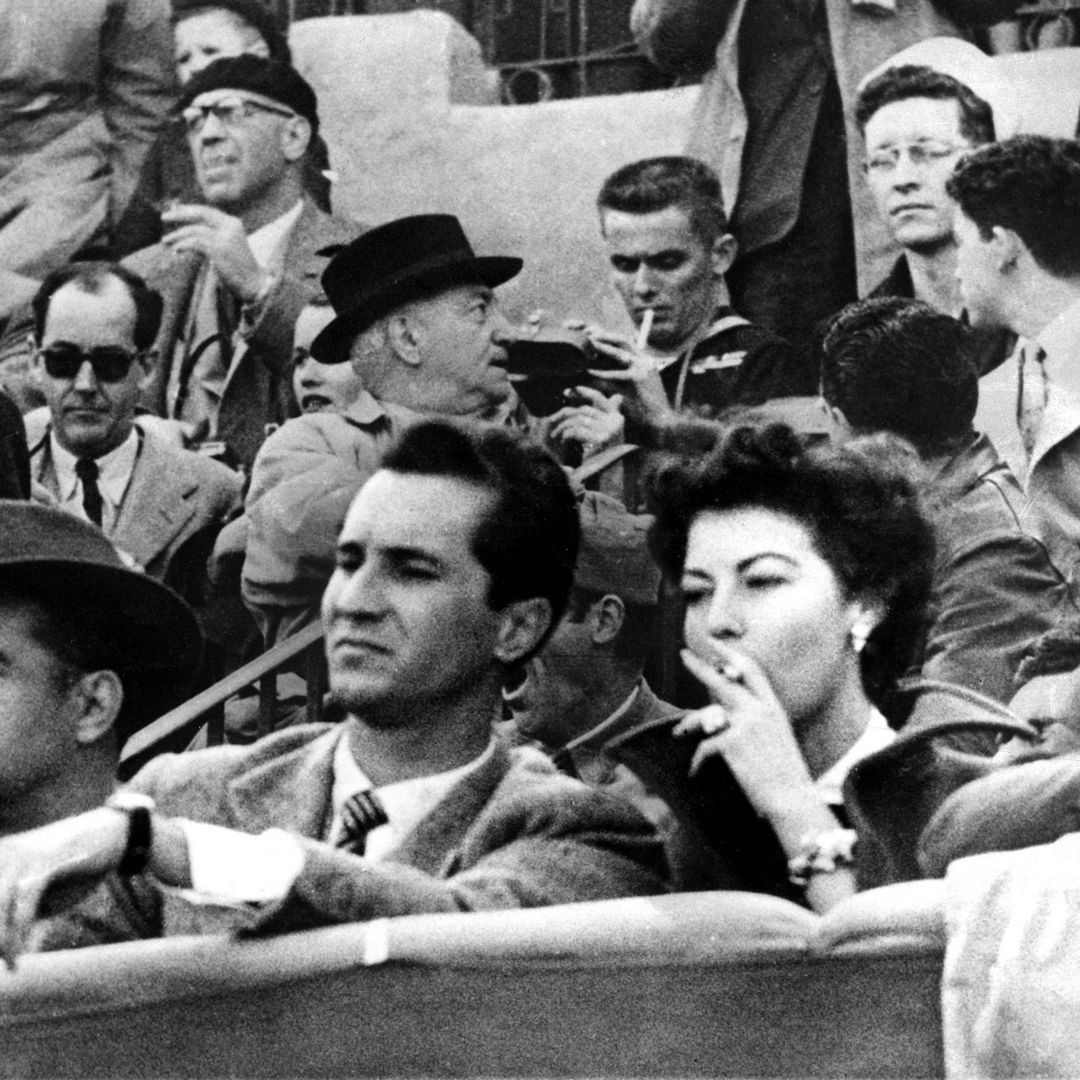 Ava Gardner, junto al torero Luis Miguel Dominguín