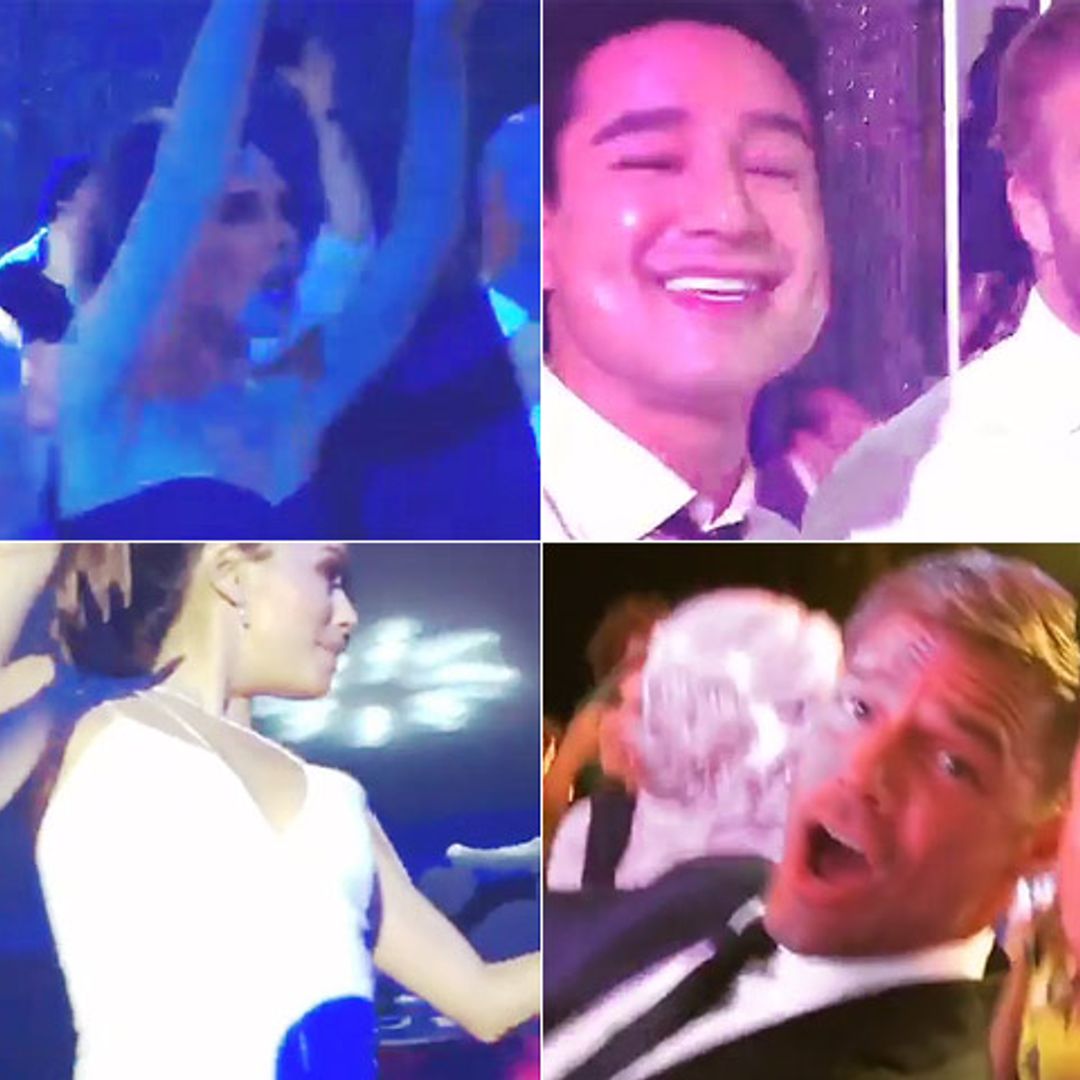 Los Beckham lo dan todo en la boda de Eva Longoria, ¡no te pierdas sus movimientos de caderas!