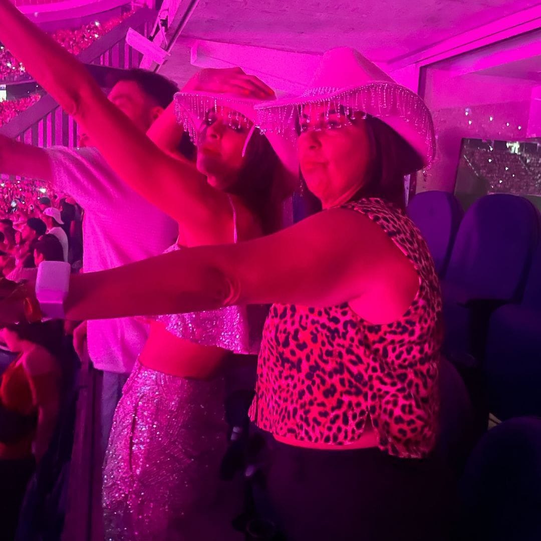 Eva González en el concierto de Karol G en julio de 2024