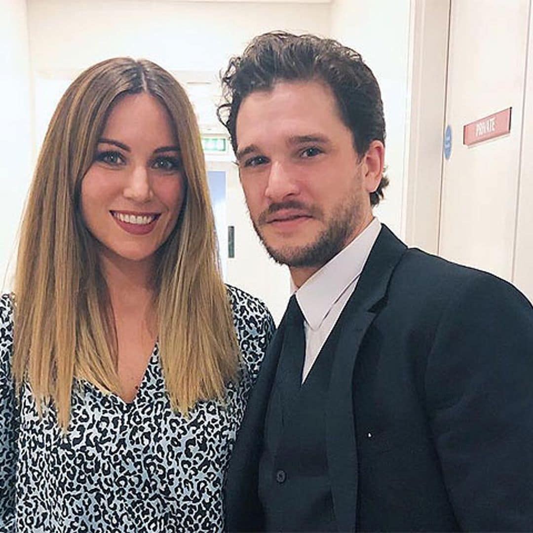 ¿Qué hacen juntos Edurne y Kit Harington, Jon Snow en 'Juego de Tronos'?