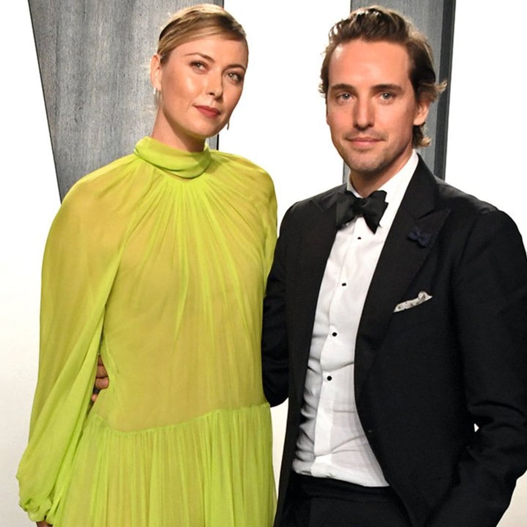 María Sharapova presume de su espectacular anillo de compromiso, de casi 400.000 euros