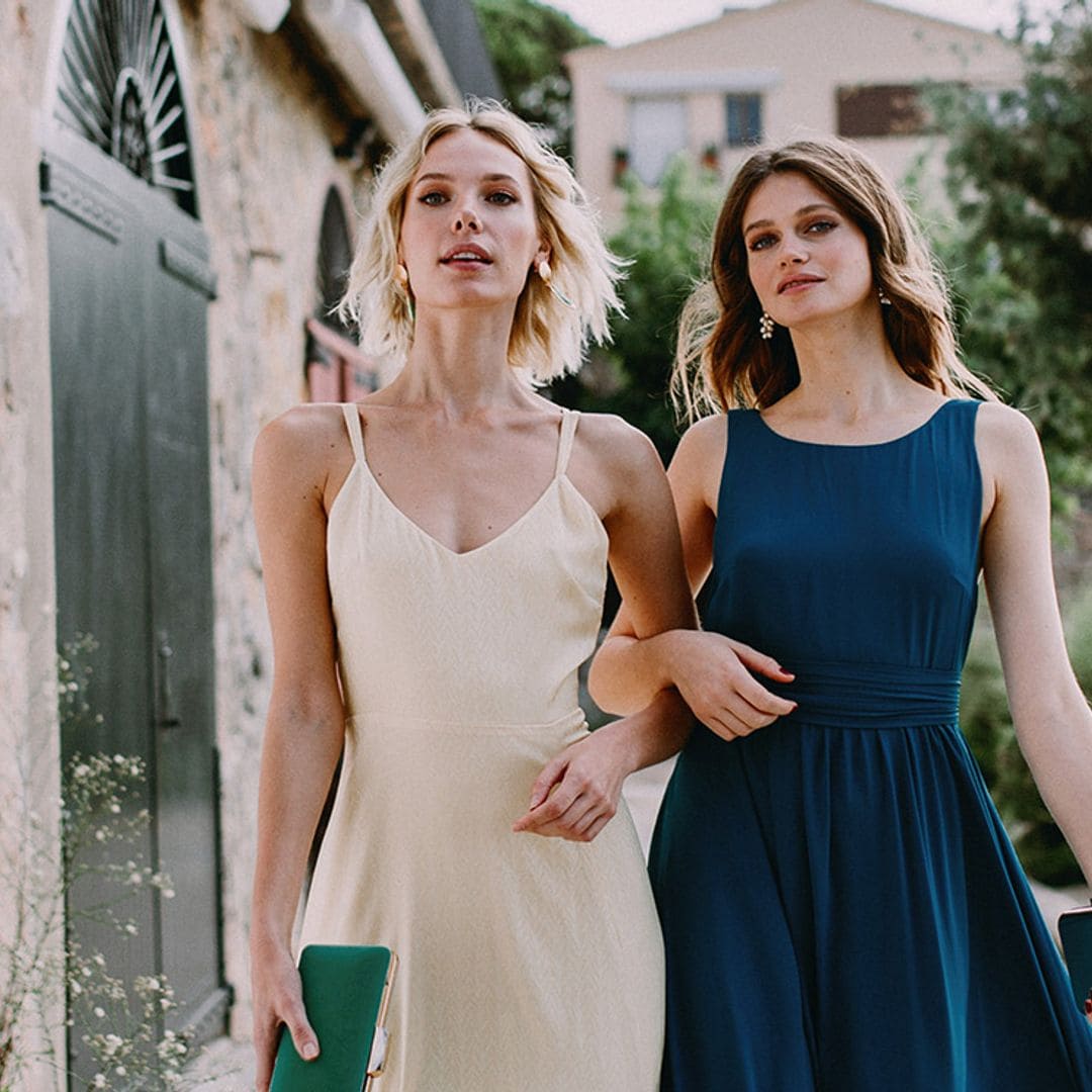 Vestidos de invitada que la hermana de la novia llevaría en una boda de tarde