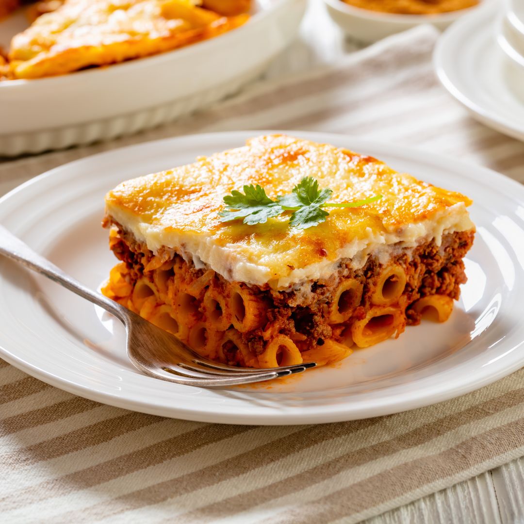 Ni lasaña ni macarrones: 'Pastitisio', el pastel griego de pasta, carne y bechamel que está igual de rico