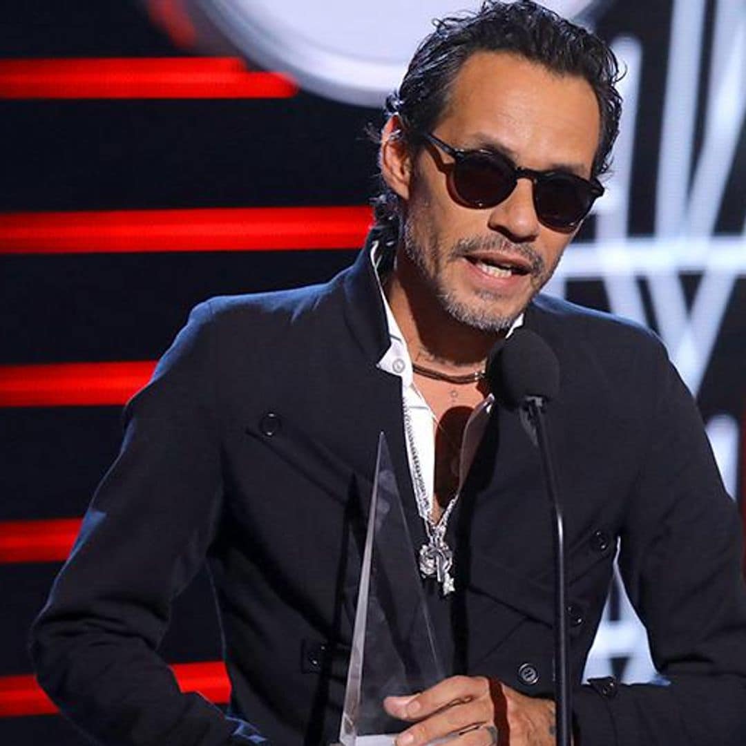 Latin American Music Awards: El emotivo discurso de Marc Anthony a sus hijos y a José José