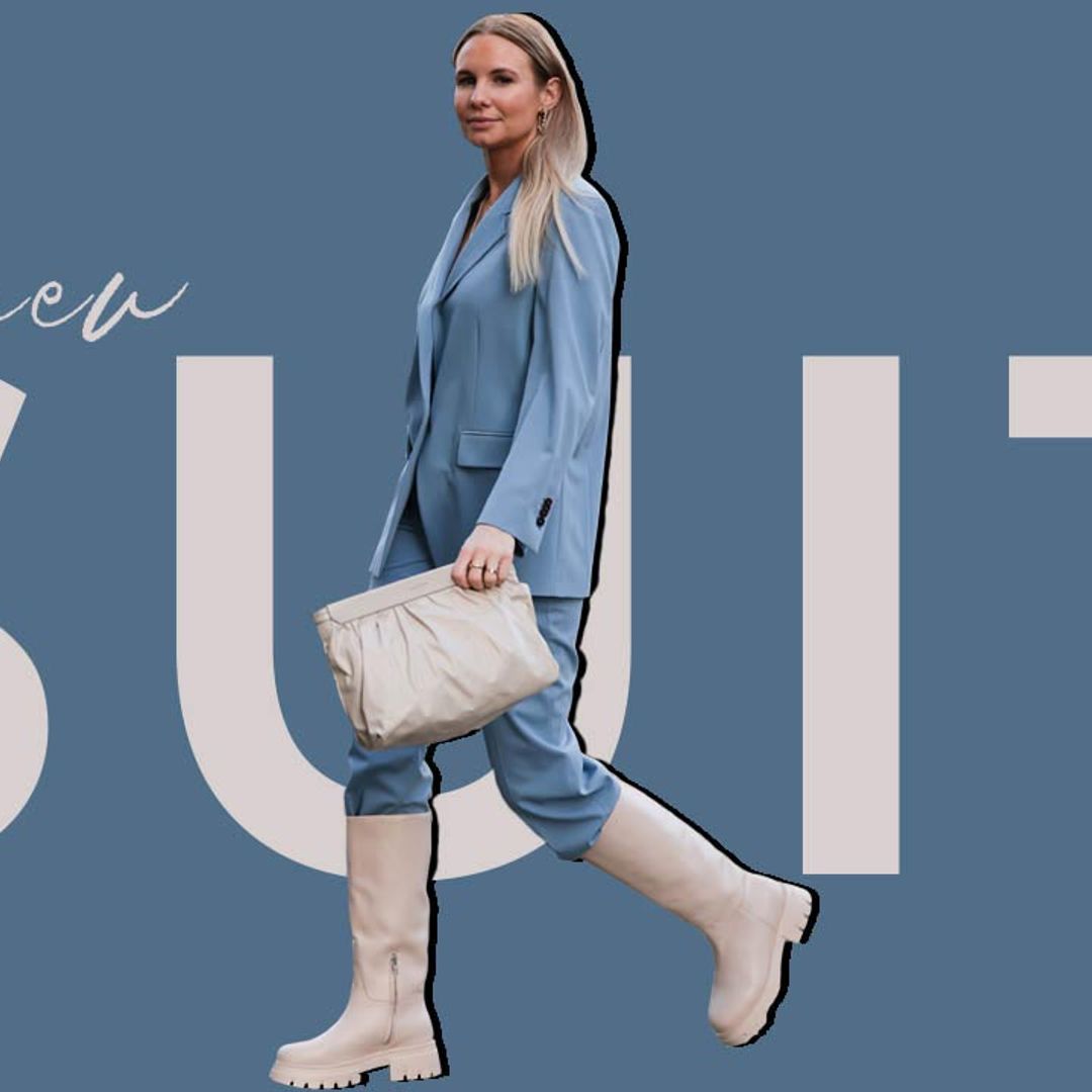 Combina así tu traje de siempre para adaptarlo a las nuevas tendencias de 2022