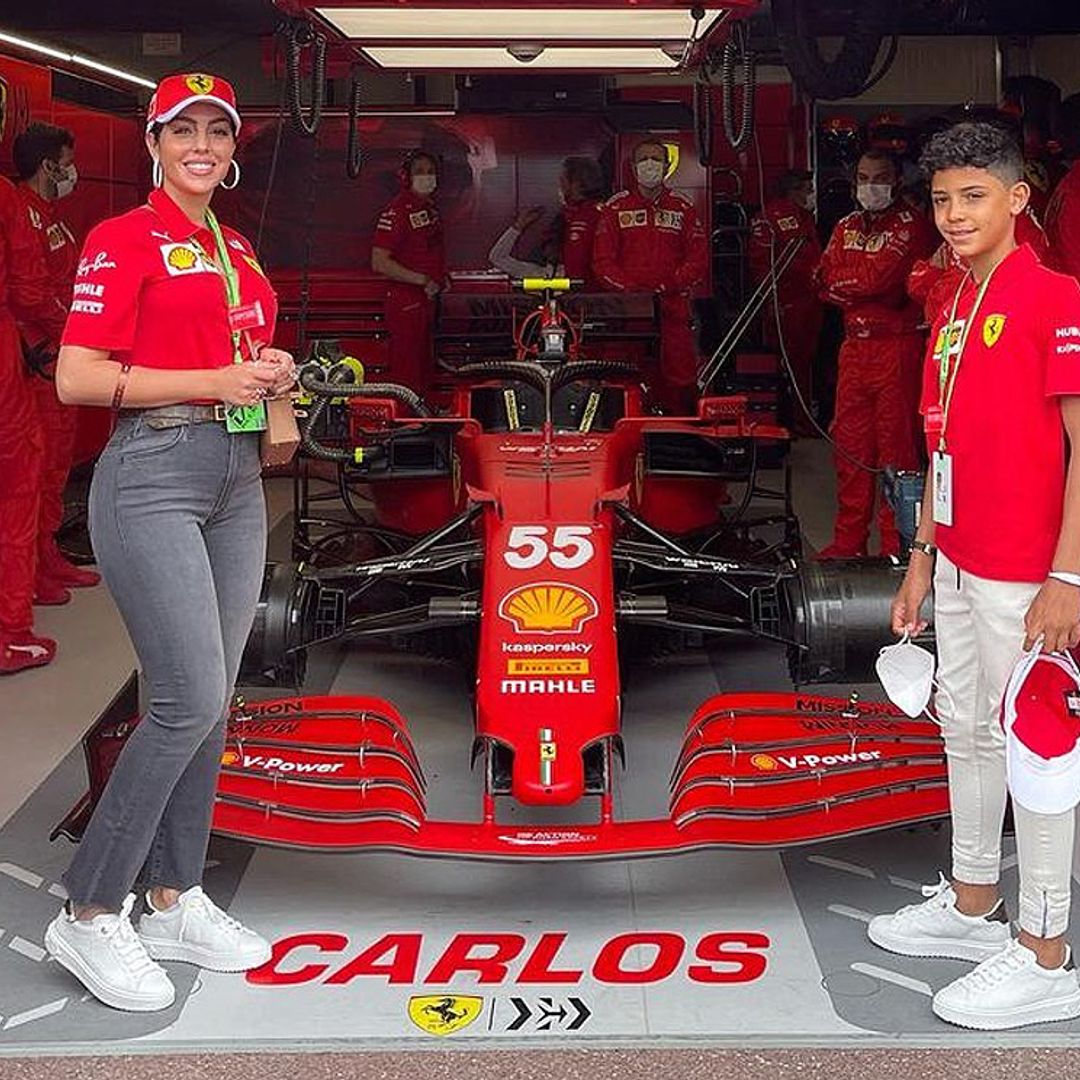 ¡A toda velocidad! Georgina y los niños disfrutan de unos días en Montecarlo con conexión española