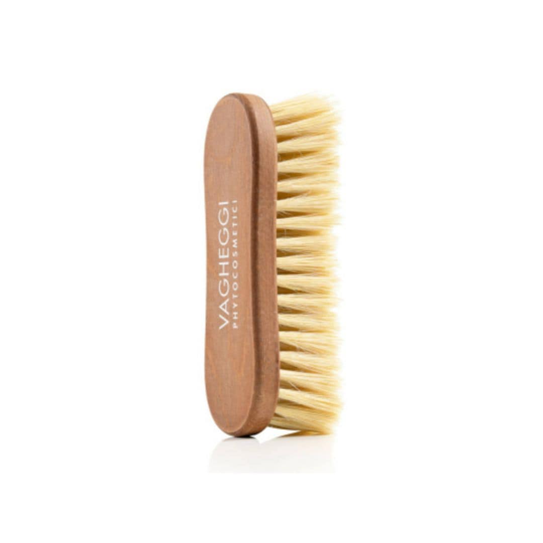 Cepillo profesional para Dry Brushing de Vagheggi (24,95 euros), con cerdas naturales y específico para realizar una exfoliación mecánica en seco.