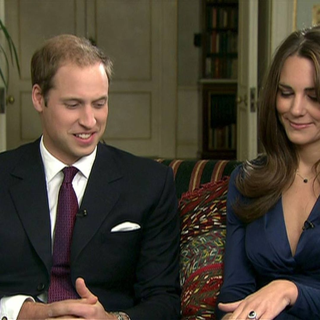 El anillo de compromiso de Diana de Gales que lleva Kate Middleton fue un regalo... ¡del príncipe Harry!