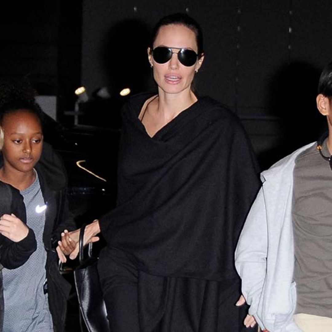De noche y sin levantar revuelo, Angelina Jolie se muda con sus hijos de Malibú a Hidden Hills