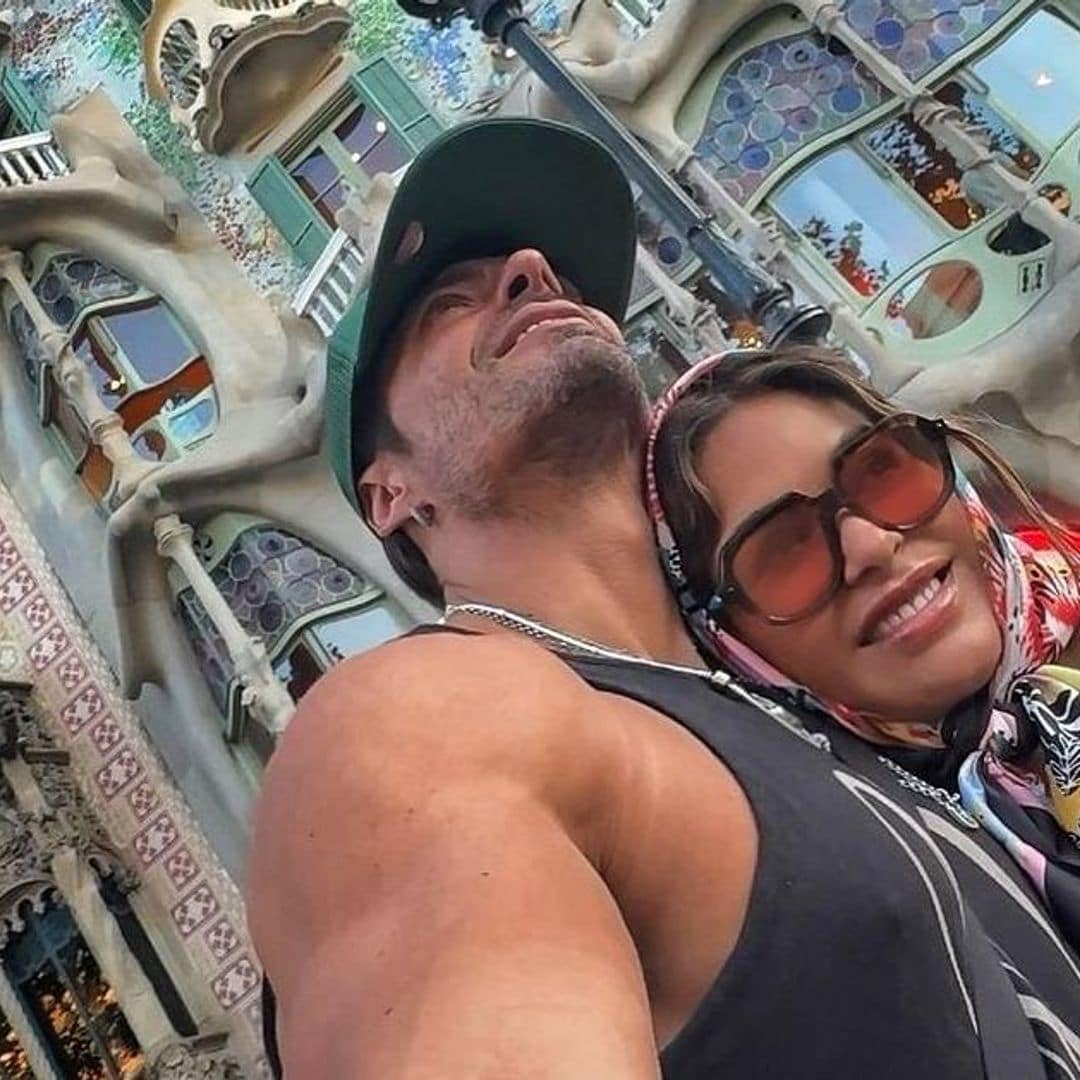 Más enamorada que nunca, Galilea Montijo se divierte con su novio en Barcelona