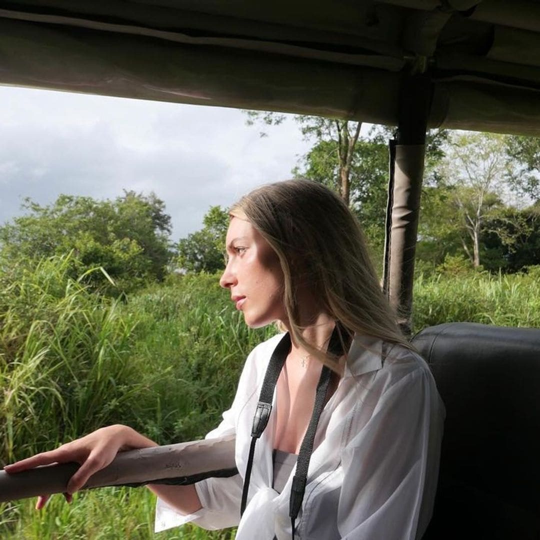 La influencer Daniela Figo de viaje en Sri Lanka.