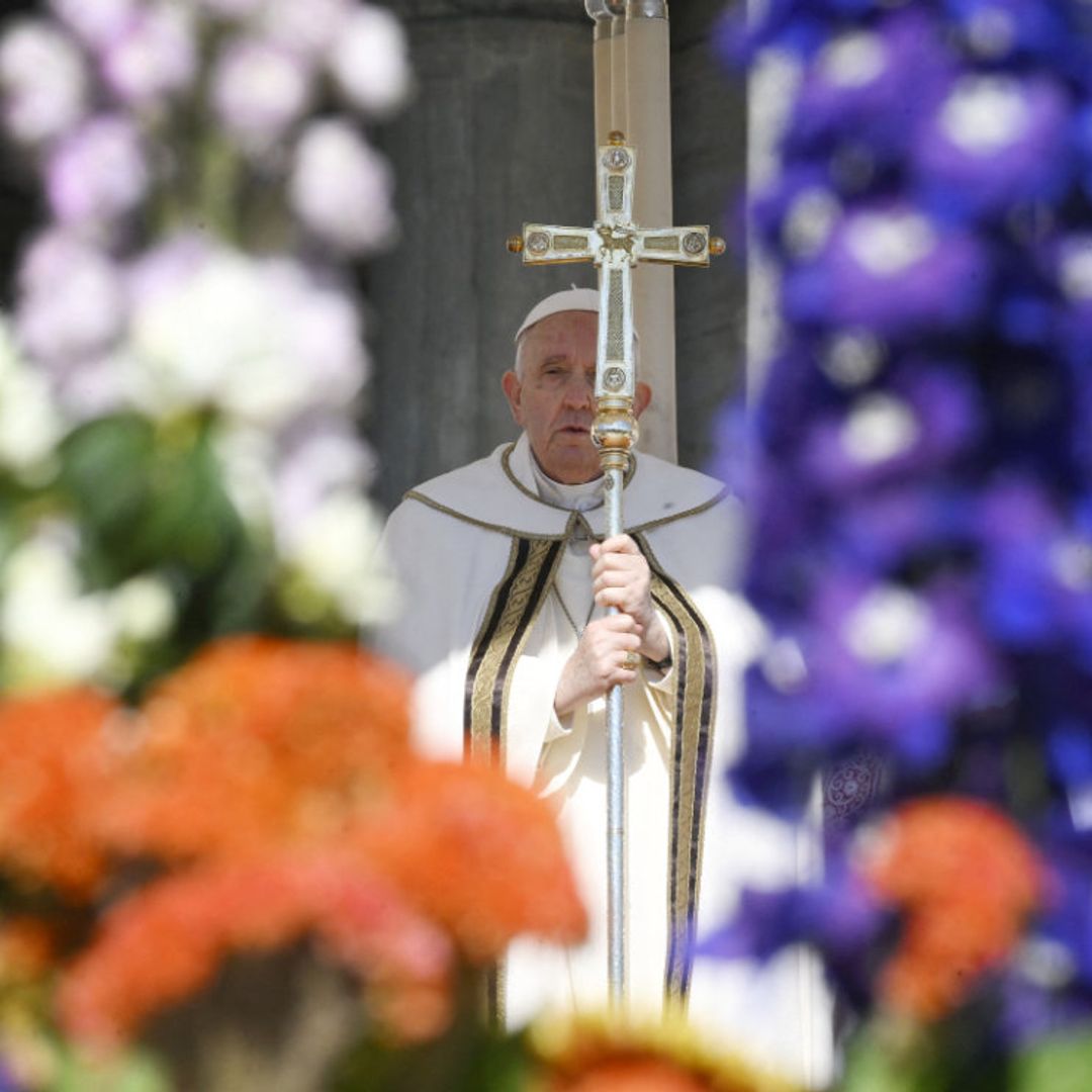 El Papa Francisco preside la Misa del Domingo de Resurrección tras su reciente ingreso hospitalario