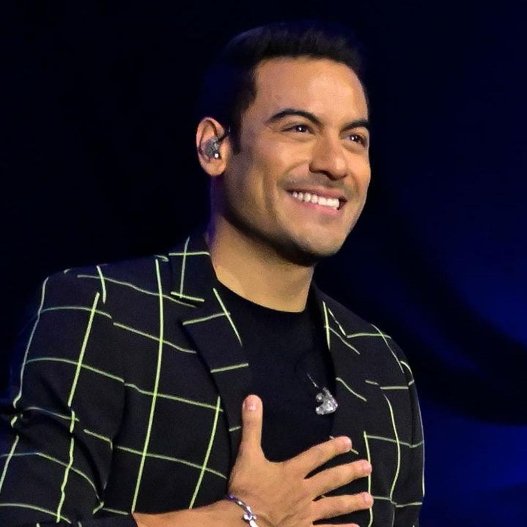 Leoncito, el invitado más especial del último concierto de Carlos Rivera