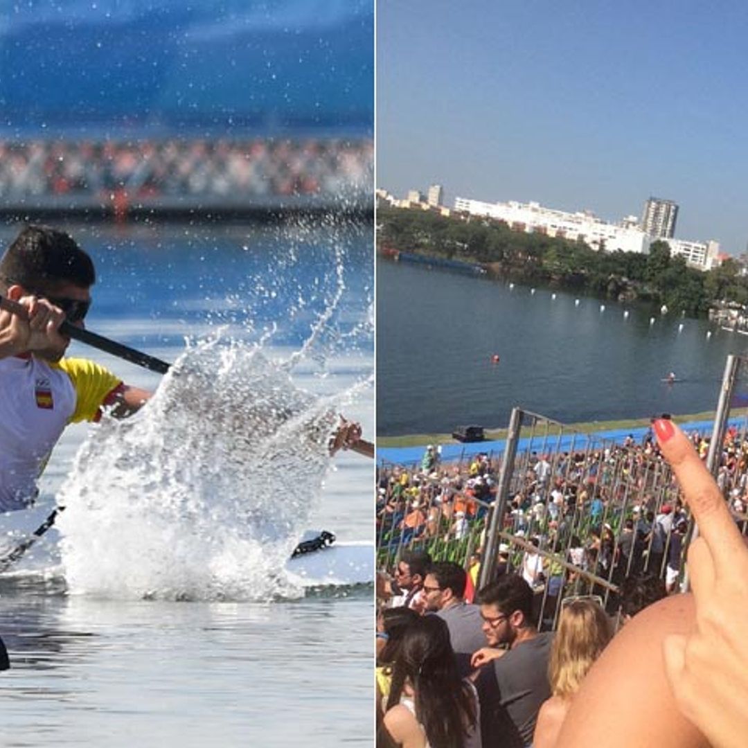 Abrazos, directos y tatuajes, así viven Irene Junquera y Cristian Toro el oro en Río