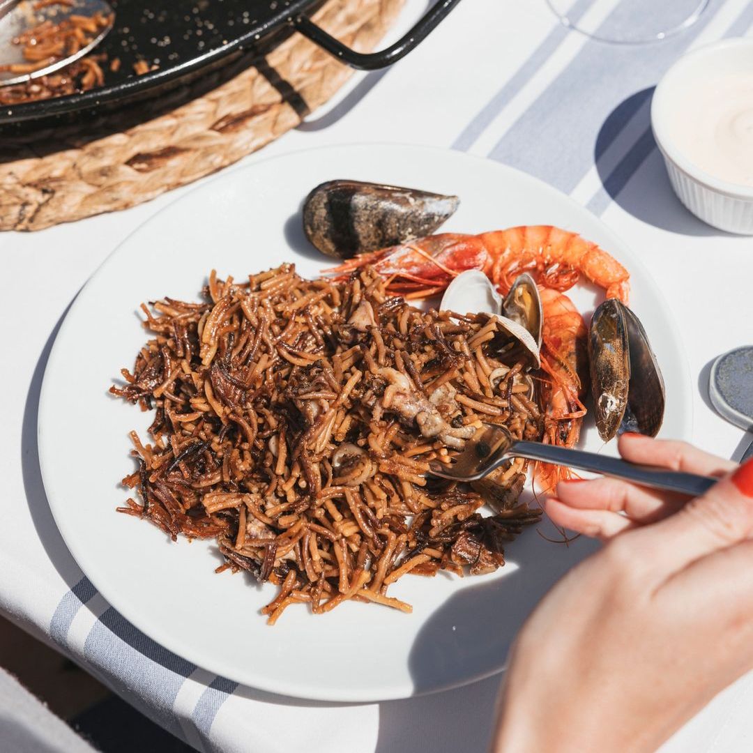 Plato de Fideuá de Ca la Nuri  Barcelona