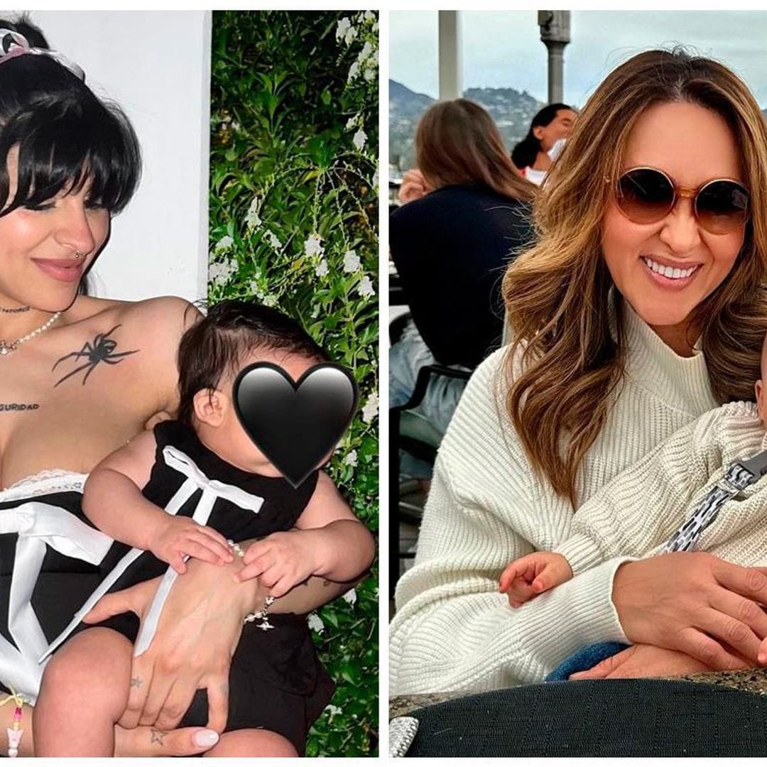 Famosas que celebraron su primera Navidad como mamás
