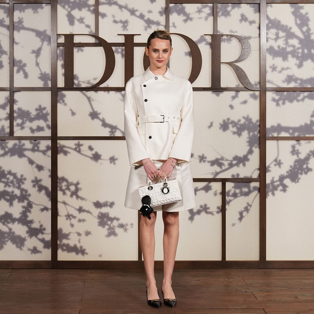 Invitadas en el desfile Otoño 2025 de Dior en Kioto, Japón