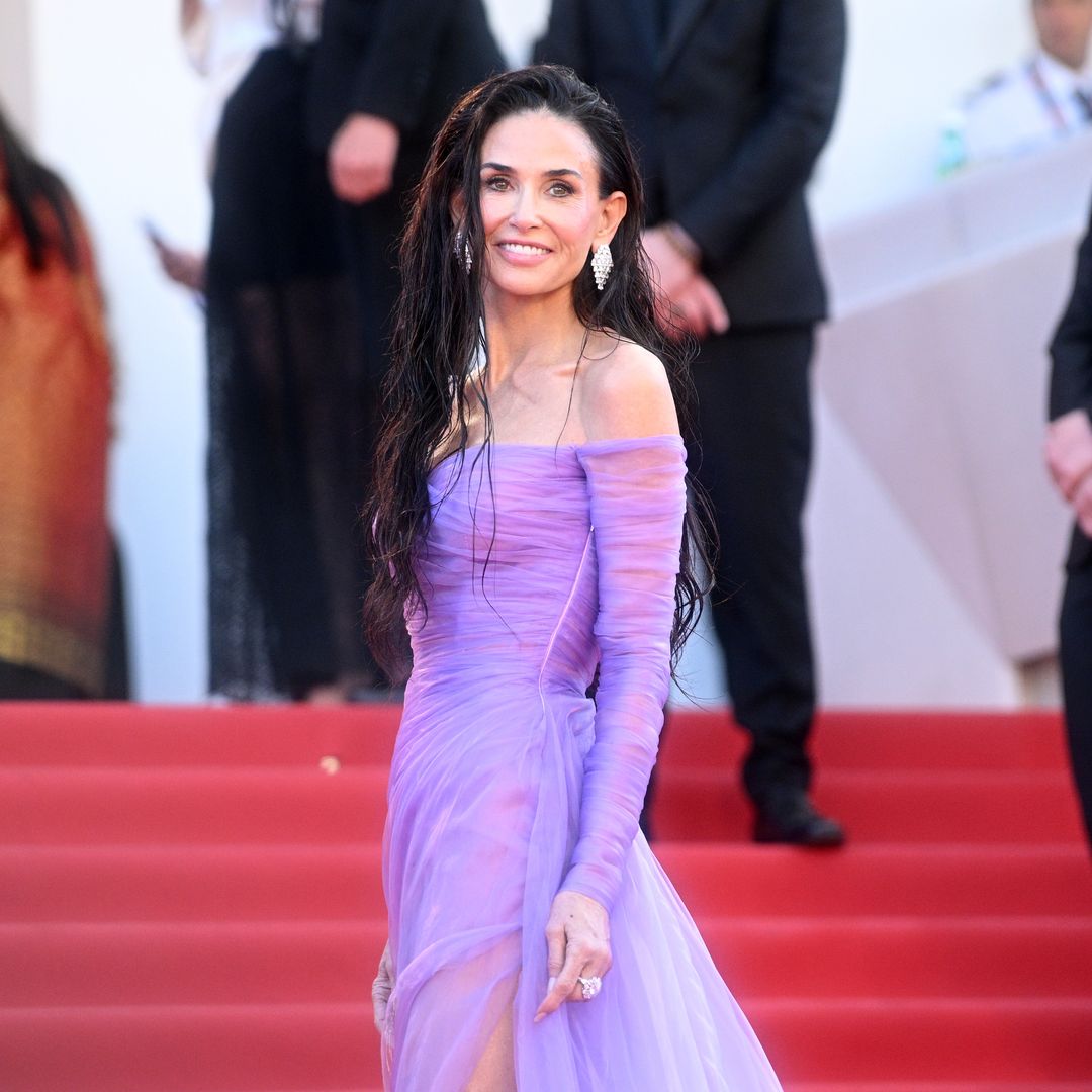 Demi Moore se convierte en la reina del 'wet look' en Cannes