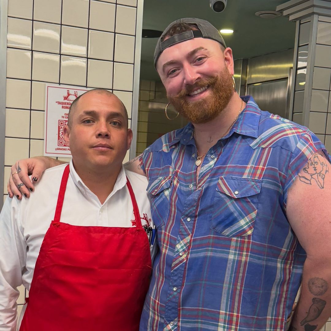 Sam Smith se deja consentir por los sabores de México y asegura: 'Nunca había probado un taco así'
