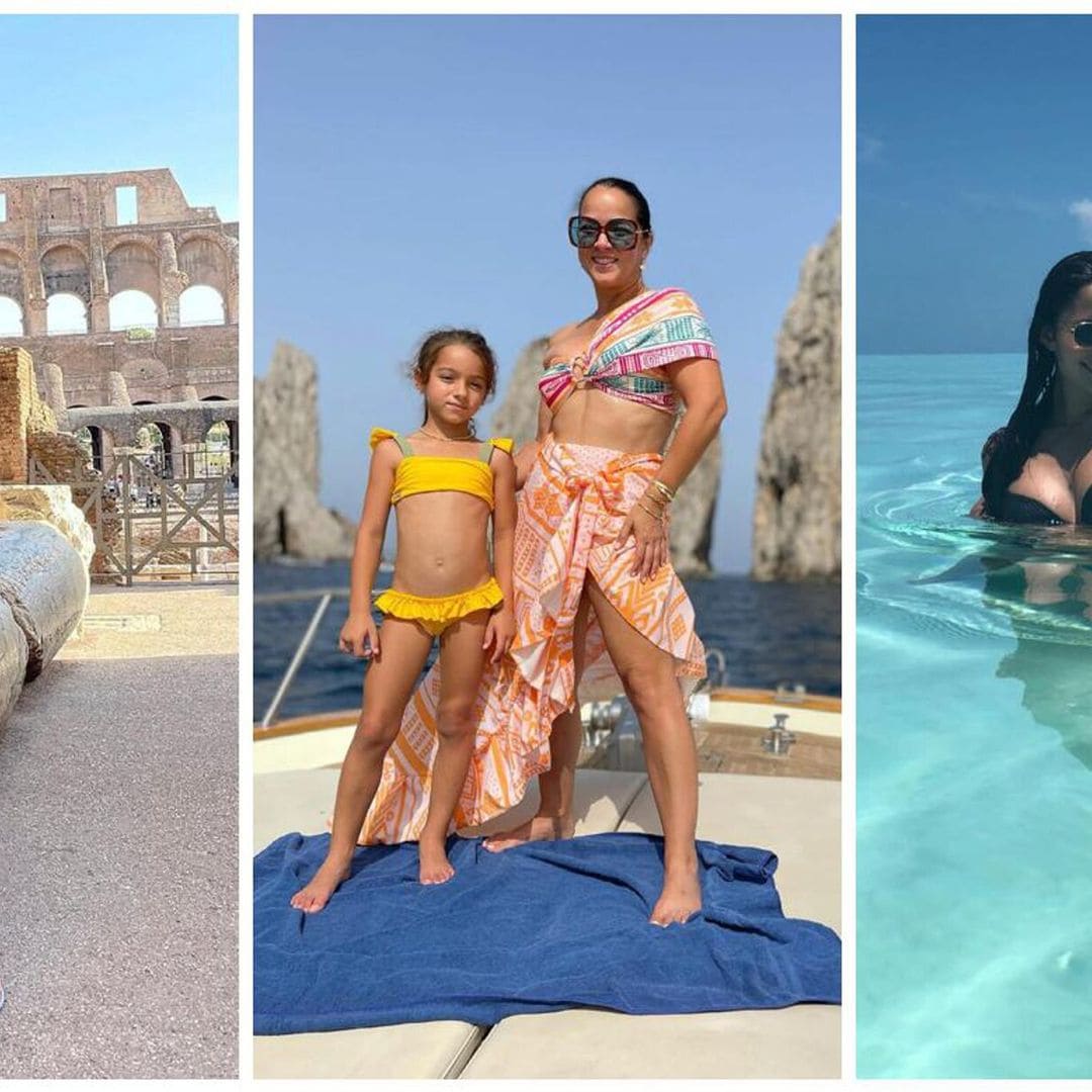 Así disfrutan los famosos del verano alrededor del mundo