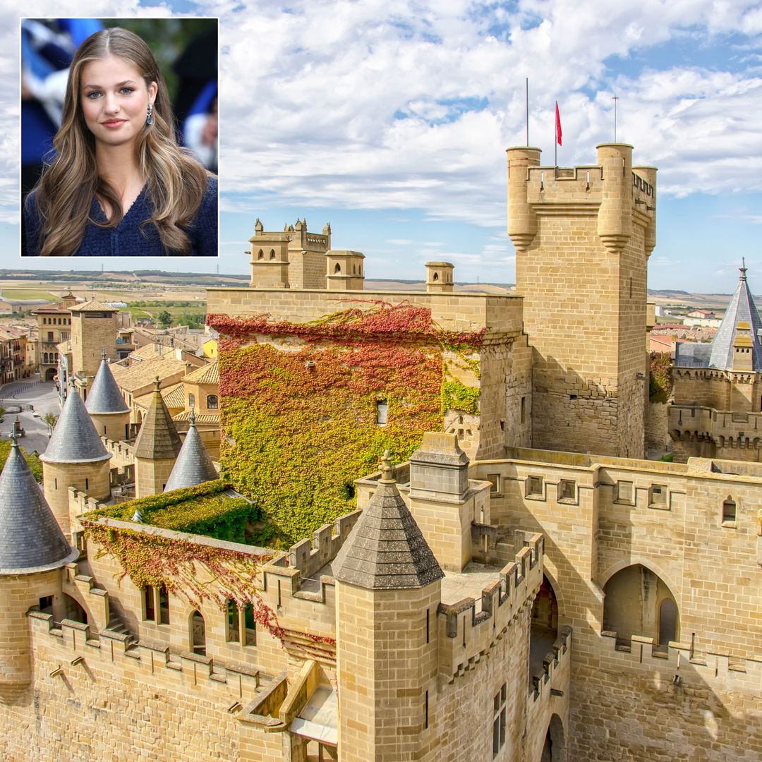 Descubre el castillo de Olite que visita la Princesa Leonor: una de las fortalezas palaciegas más suntuosas de la Edad Media